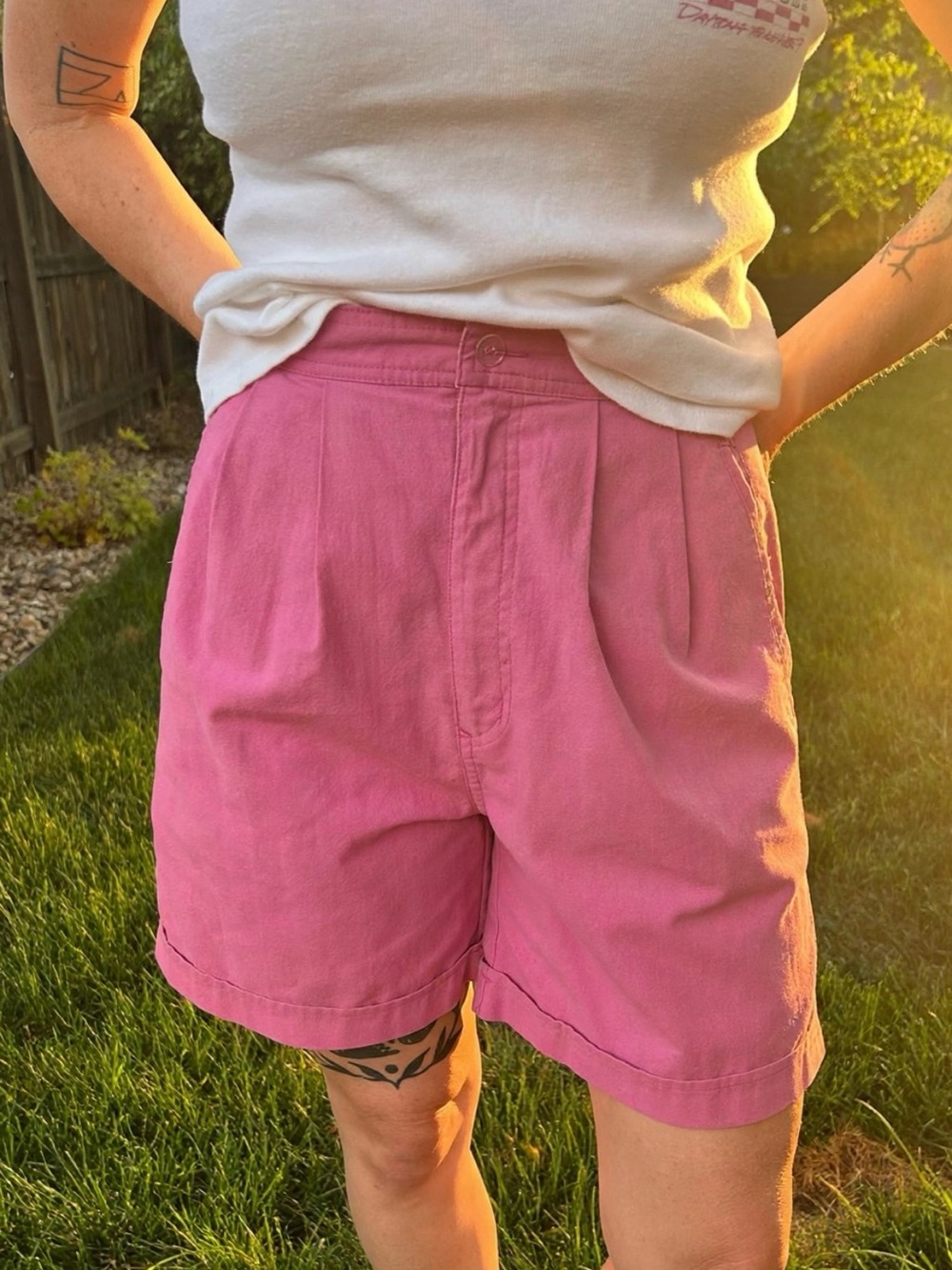 Vintage Center Aisle Late 80's/ Early 90's Shorts